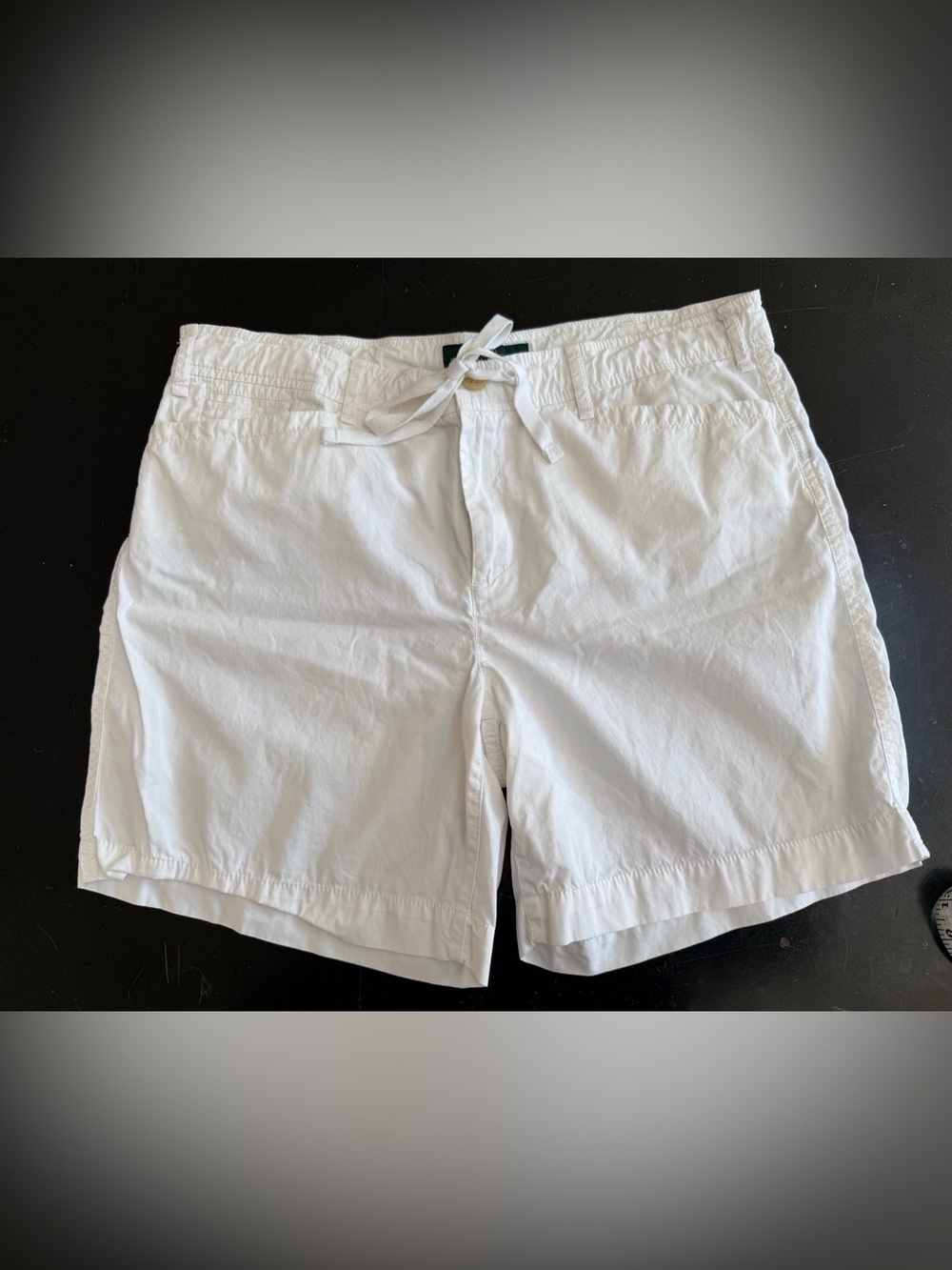 LRL EUC Ralph Lauren white shorts 10